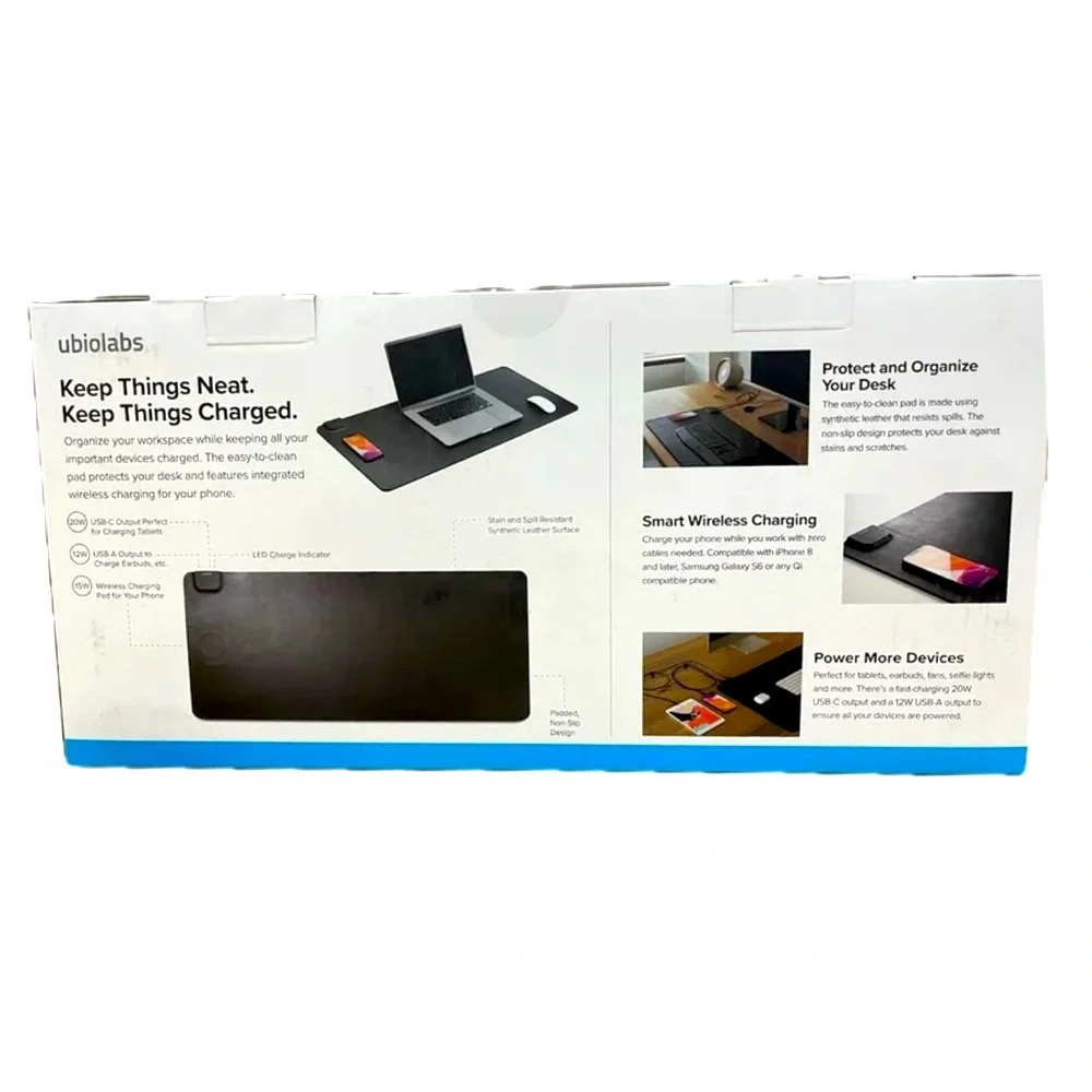 NIB Charging Desk Pad